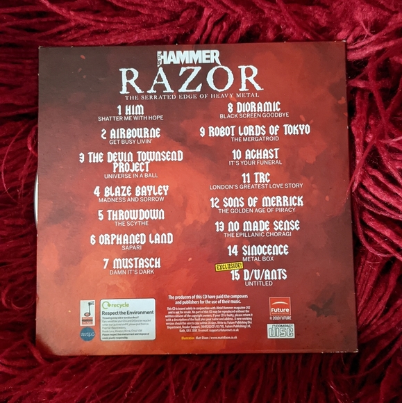 HIM Metal Hammer Razor CD - Picture 2 of 2